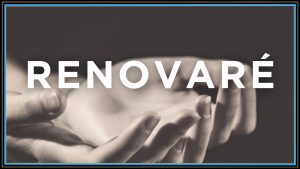 Sermon series title "Removaré" overlaid on photo of open upturned hands. The sermon series is for 2025 at Faith Lutheran Church of McLean County in Bloomington, Illinois