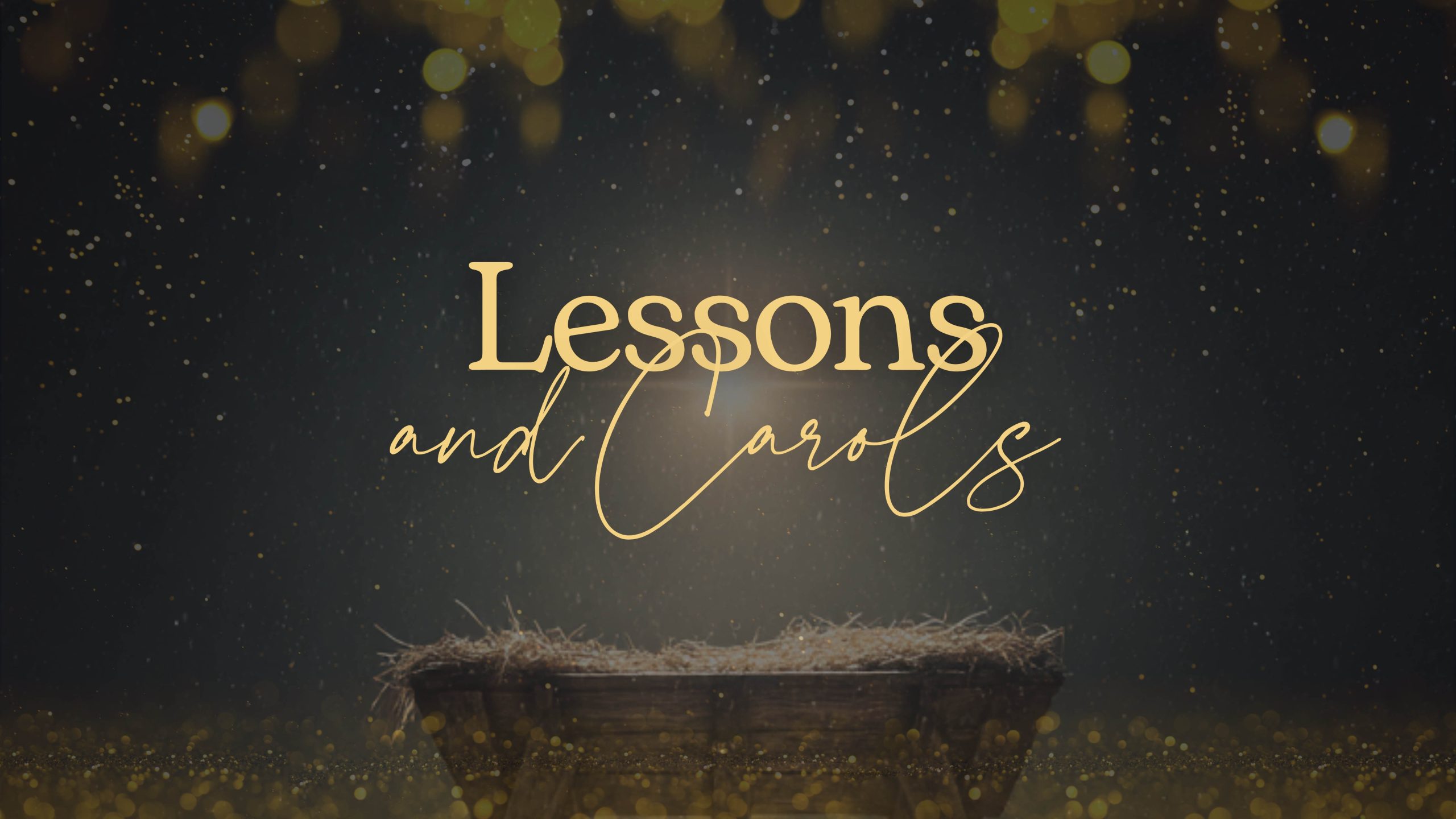 Worship – 27 Invitation for Lessons and Carols with Faith Church (Faith Lutheran Church of McLean County in Bloomington Illinois December 2025